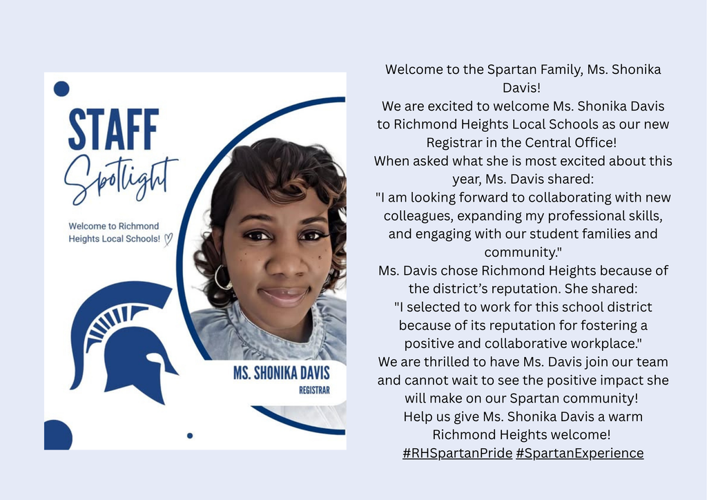 Shonika Davis - Registrar