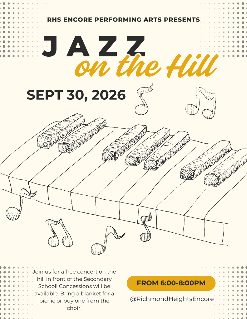 Jazz on the Hill free concert Flyer