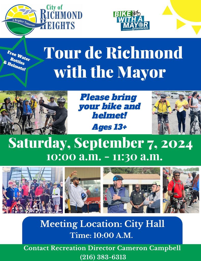 bike with a mayor flyer