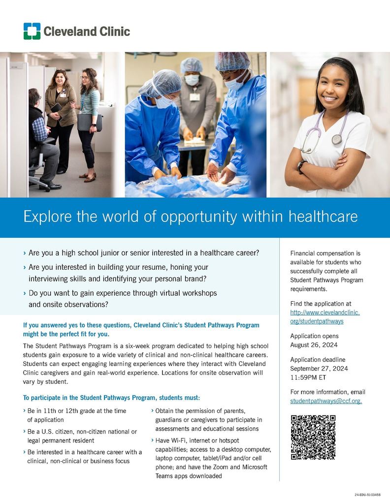 Cleveland Clinic Health Care Flyer