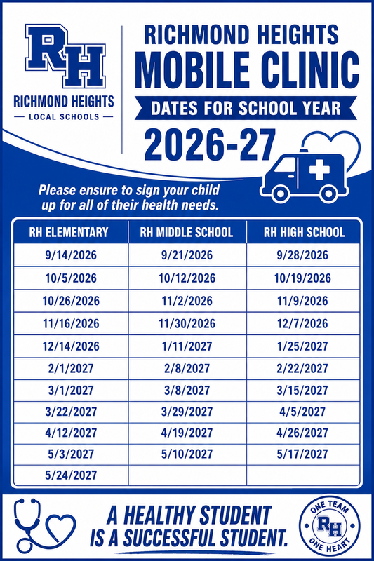 mobile clinic dates