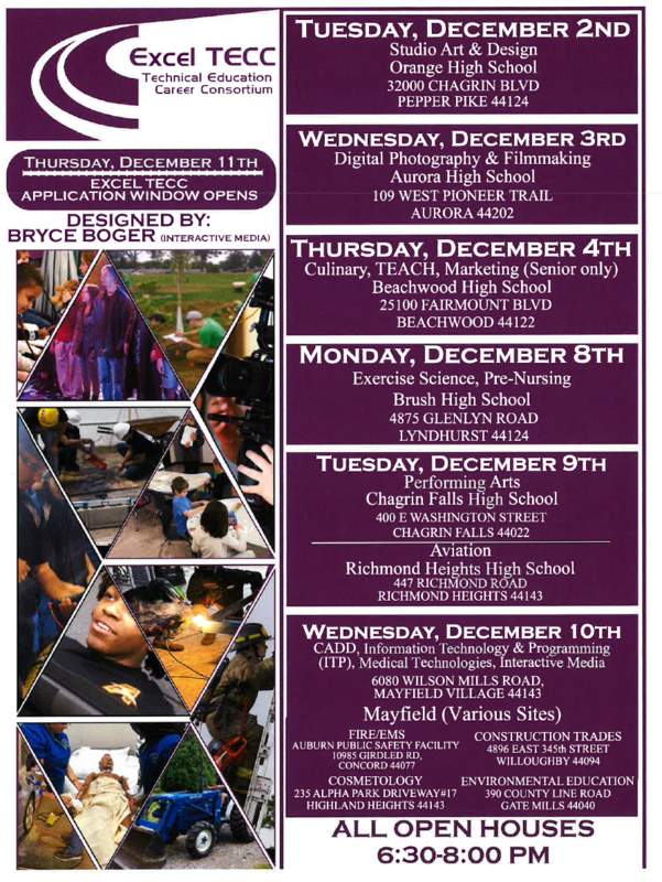 excel tecc open house