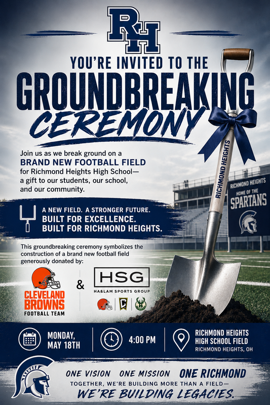 Ground Breaking Ceremony Flyer