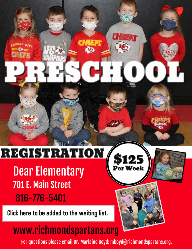 Preschool waiting list