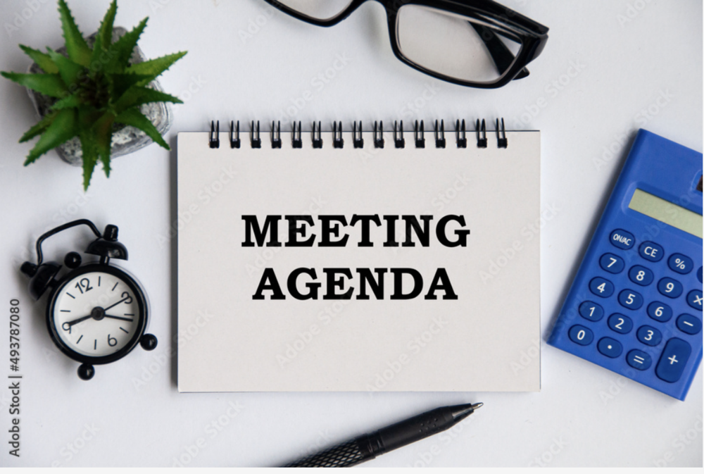 Finance Committee Meeting Agenda