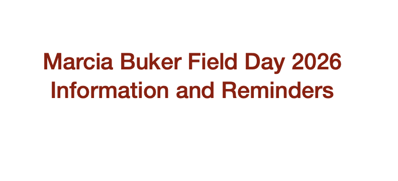 Field day banner