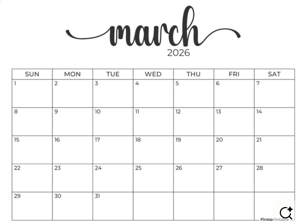 March