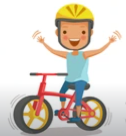no hands on bike