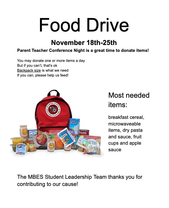 Food Drive poster