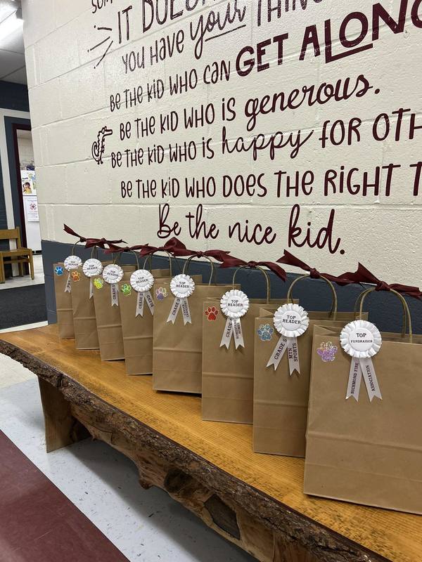 Read-a-thon prize bags