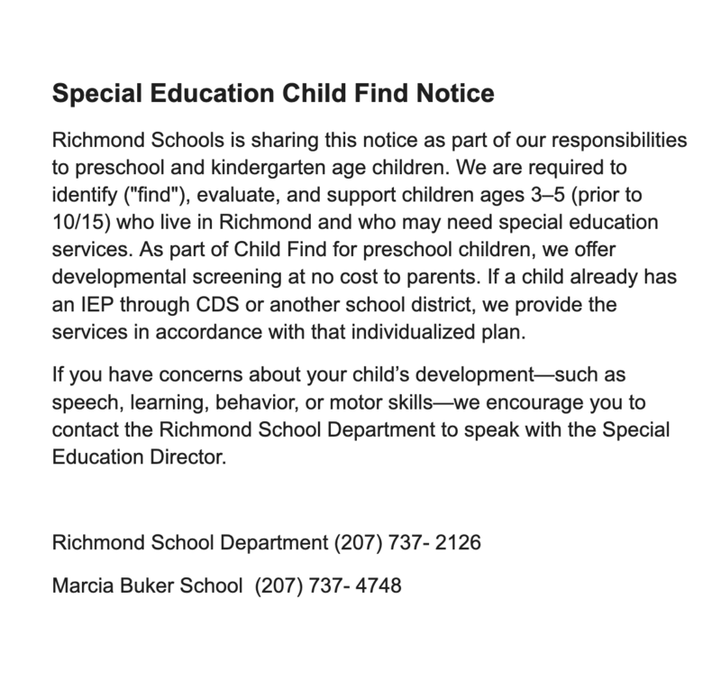 PreK and K Preregistration Poster