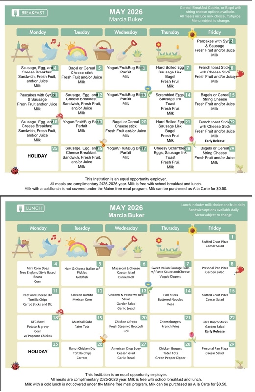 May menus