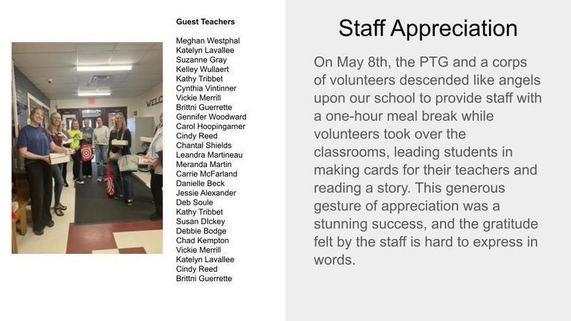 Staff Appreciation