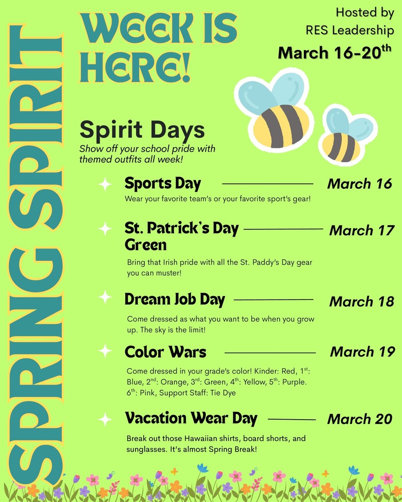 Spring Spirit Week