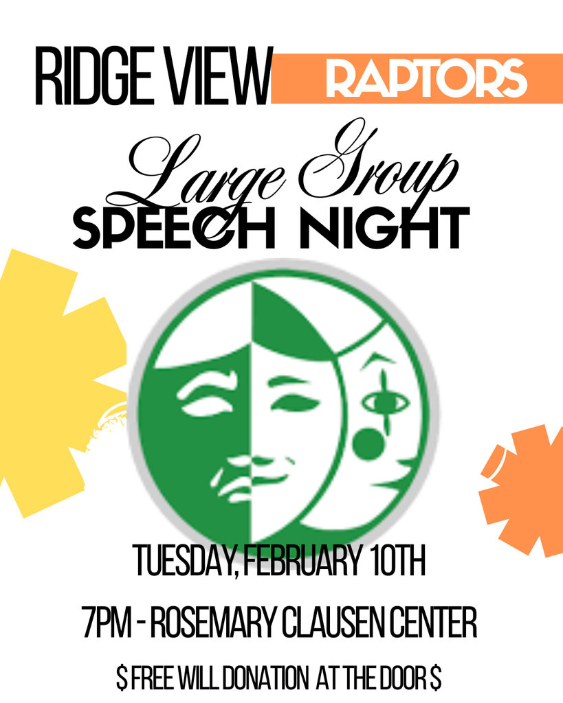 Large Group Speech Night