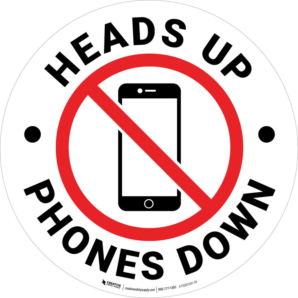 no phones