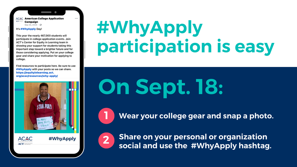 #whyapply day