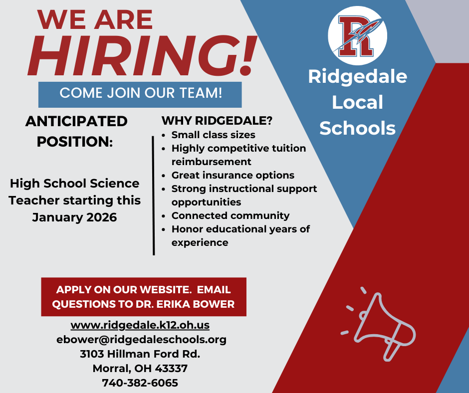 Anticipated High School Science Teacher