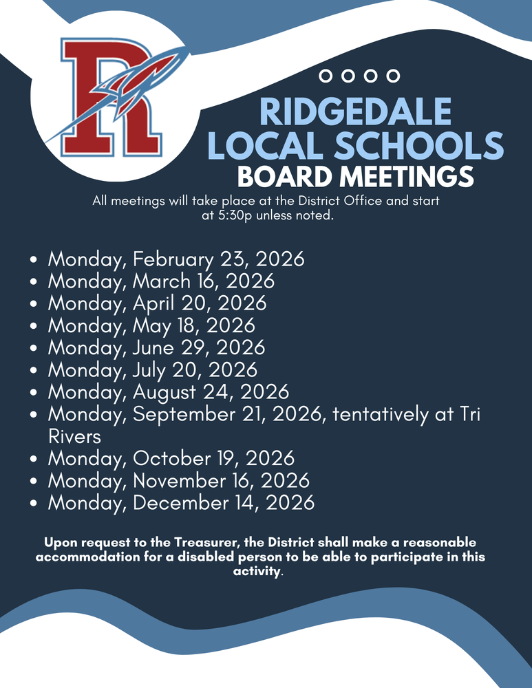 2026 Board Meeting Dates