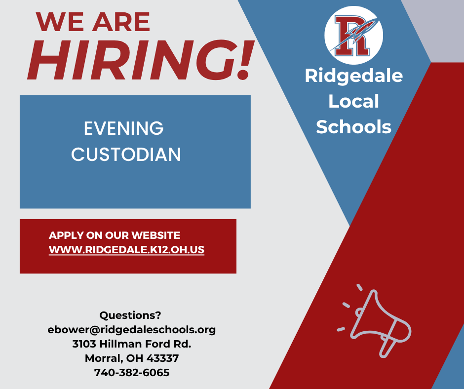 Job Posting: Evening Custodian