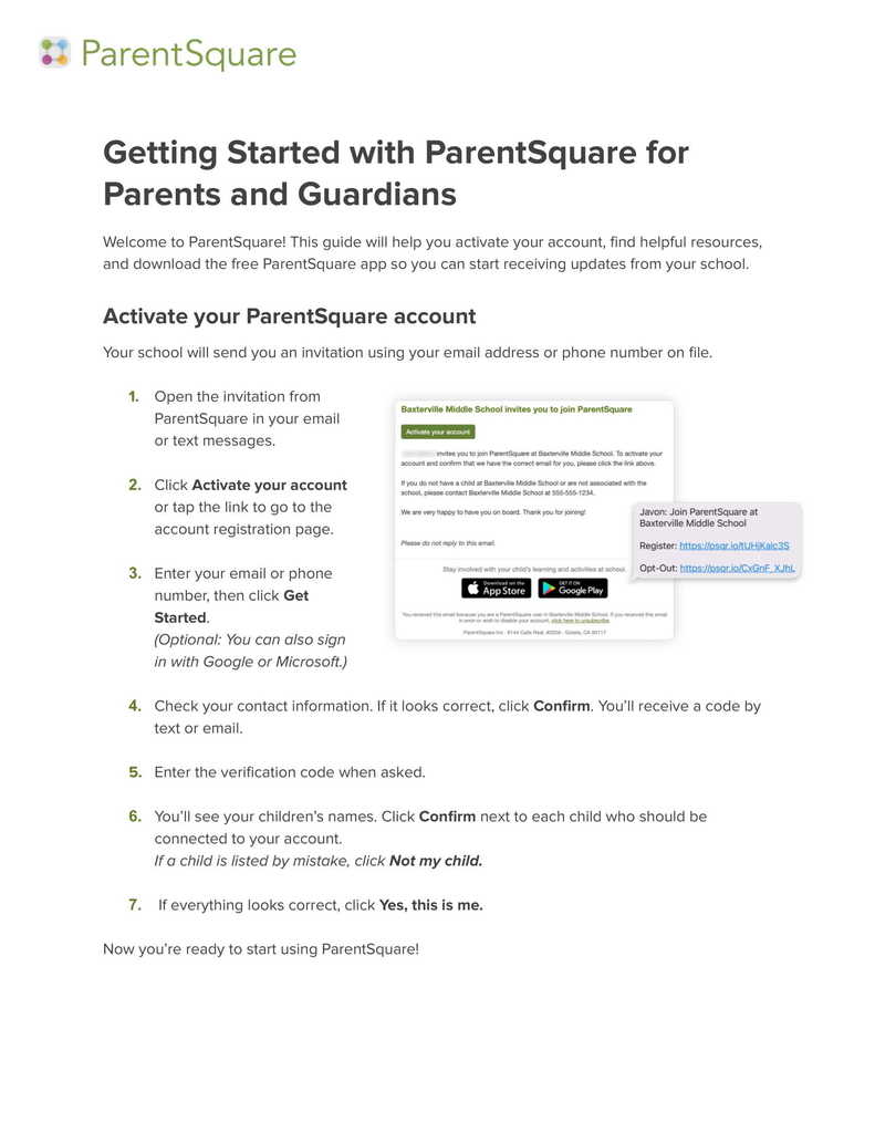 Instructions