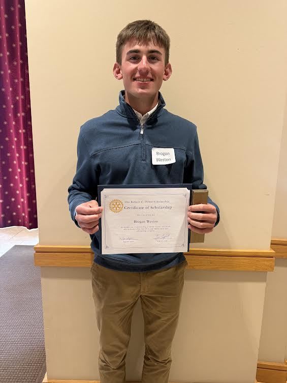 Rotary Scholarship-Brogan Weston