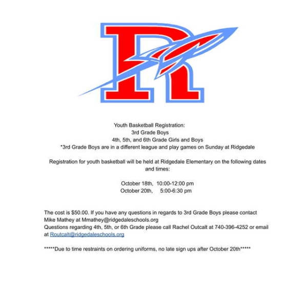 Youth Basketball Sign Ups