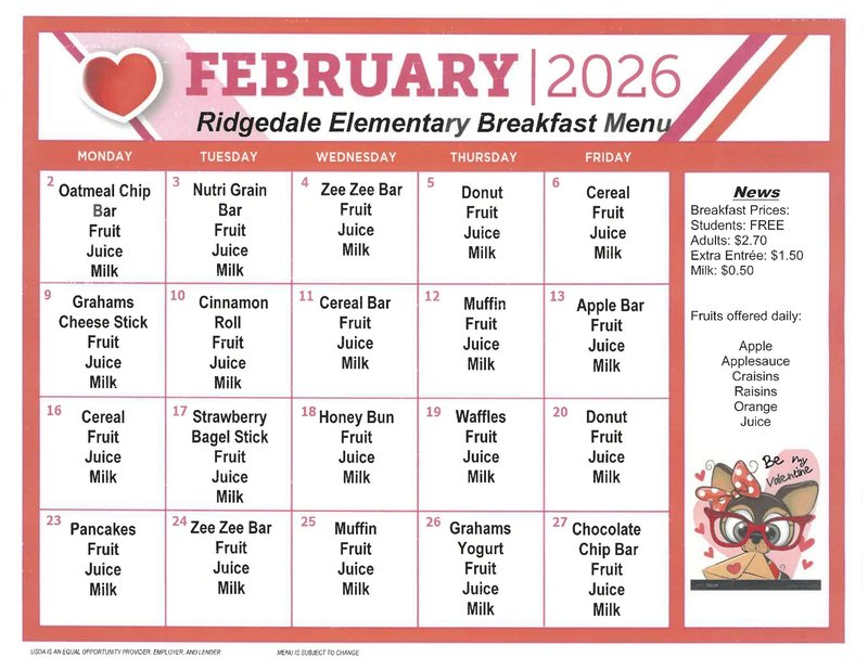 Elementary Breakfast