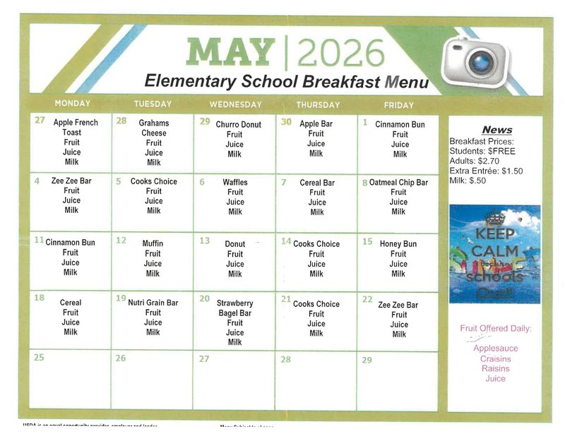 Elementary Breakfast