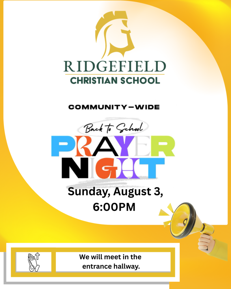 Prayer night announcement 