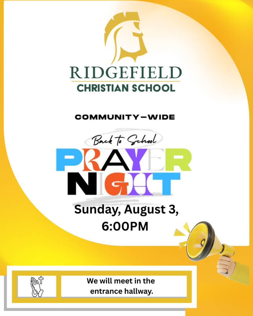 Prayer night announcement