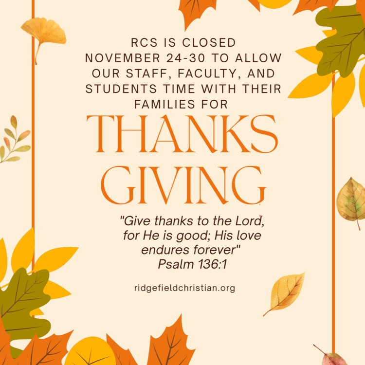 Closed for Thanksgiving