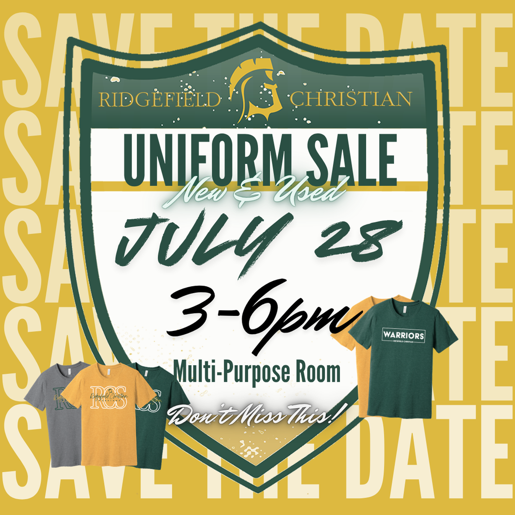 Uniform Sale July 28th 