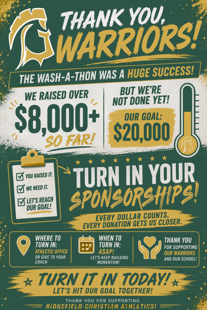 Wash-A-Thon Update