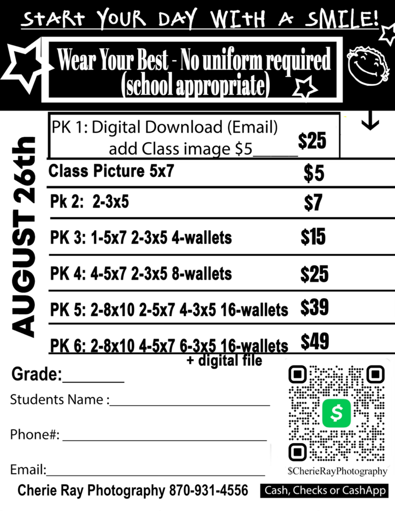 Picture Day Order Form