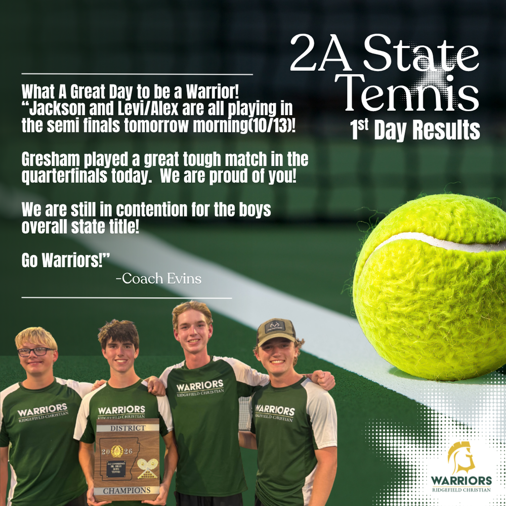State Tennis Results