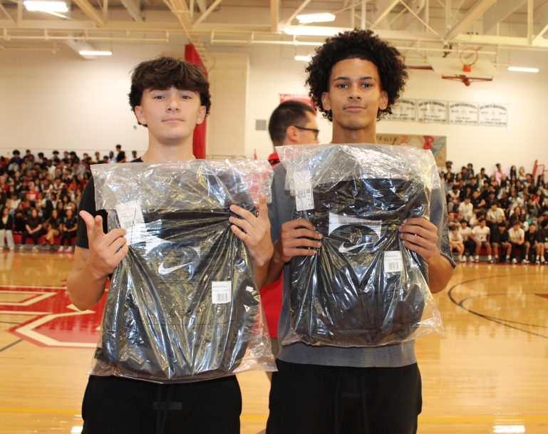 Pep Rally Winners