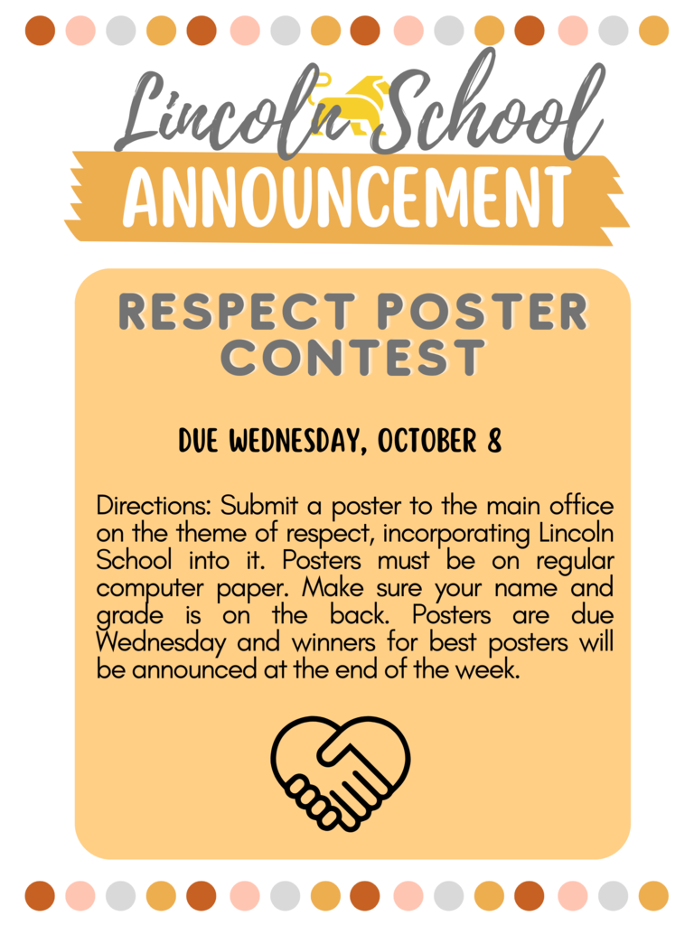 Week of Respect Poster Contest