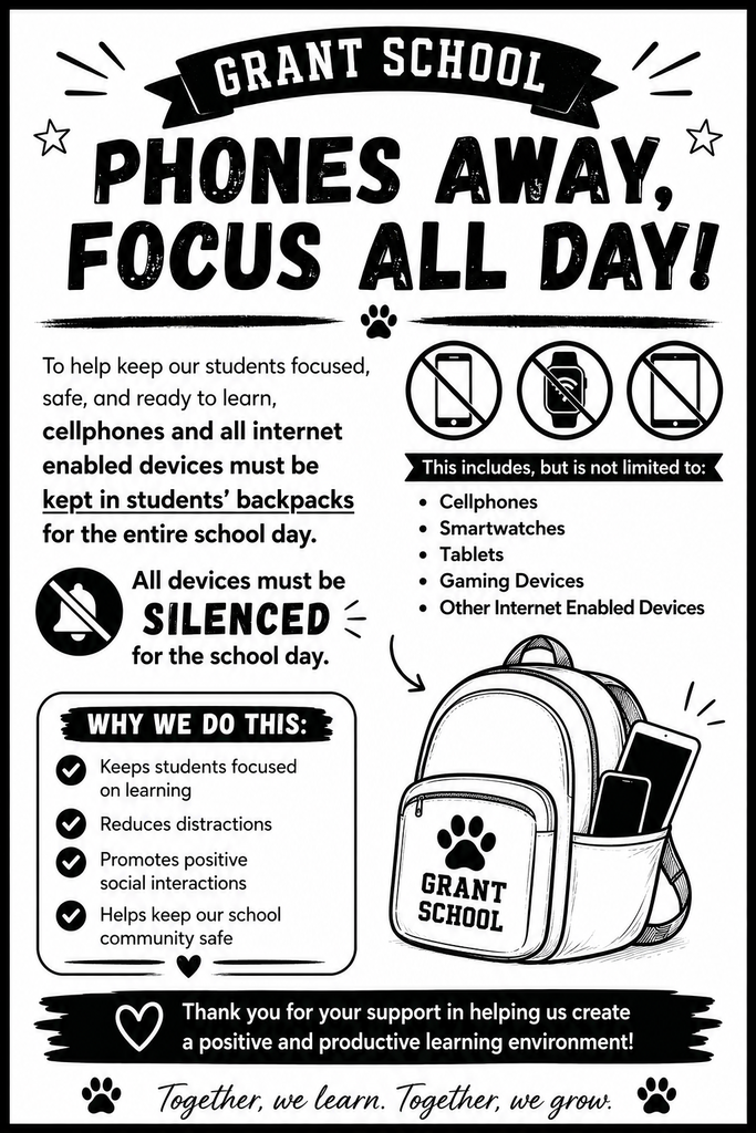 Phones away, focus all day!
