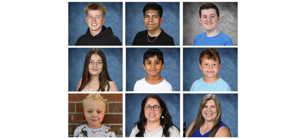 Collage of the October 2025 Students and Employees of the Month