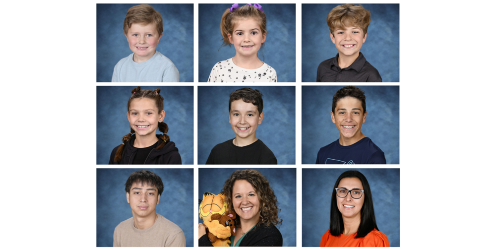 A collage of our students and employees of the month for May 2026