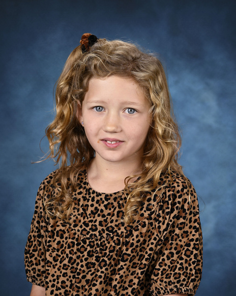 Hailey Chatfield, 3rd Grade at Sunset Ridge Elementary School