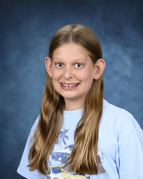 Allison Edwards, 6th Grade at Sunset Ridge Intermediate School