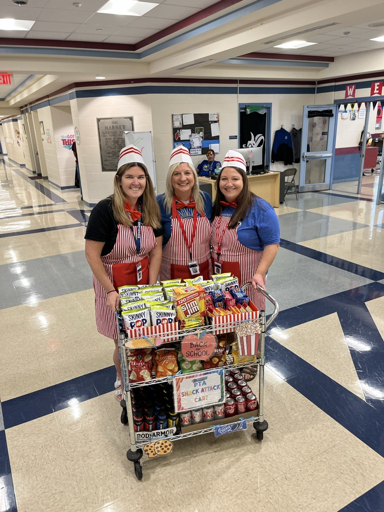 pta snack cart!!