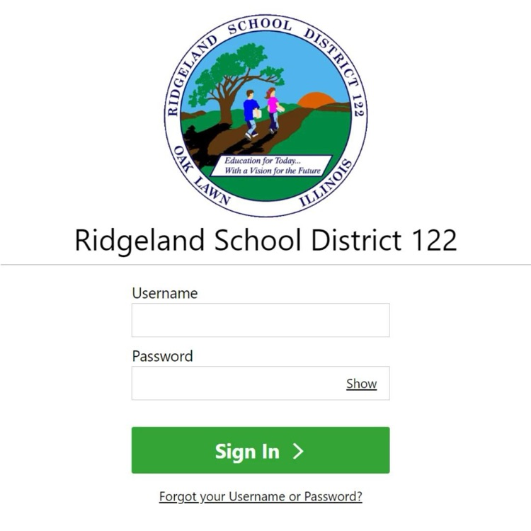 Skyward parent portal sign in page