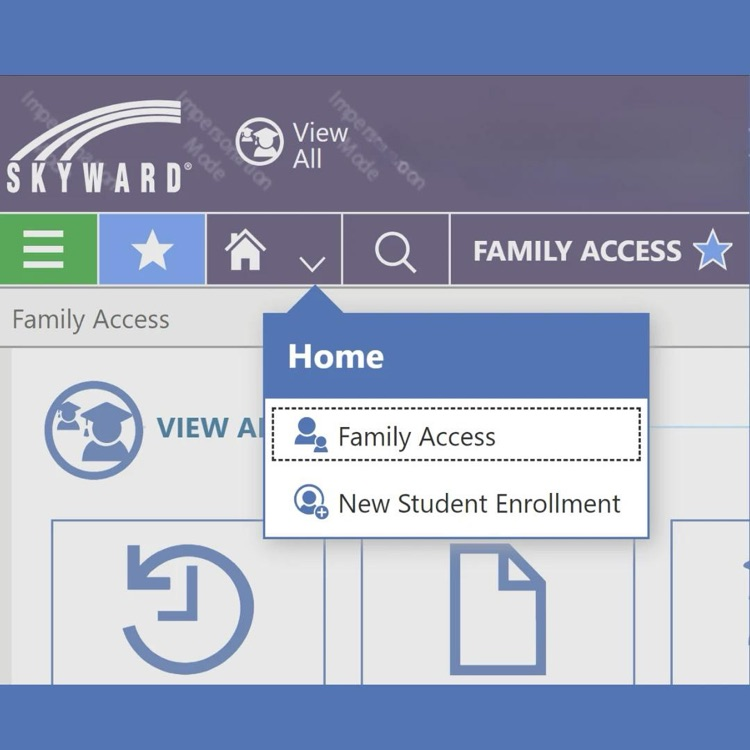 Make sure family access is selected