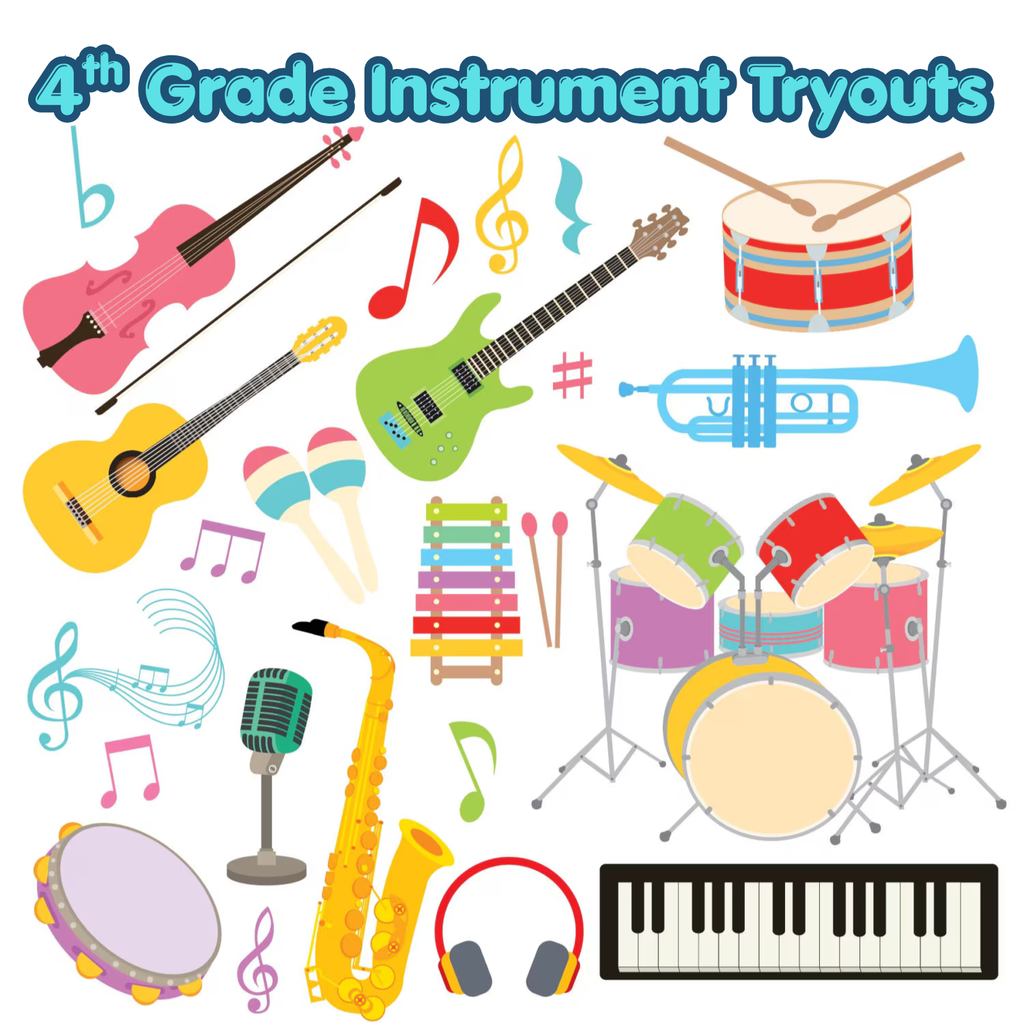 4th Grade Instrument Tryouts