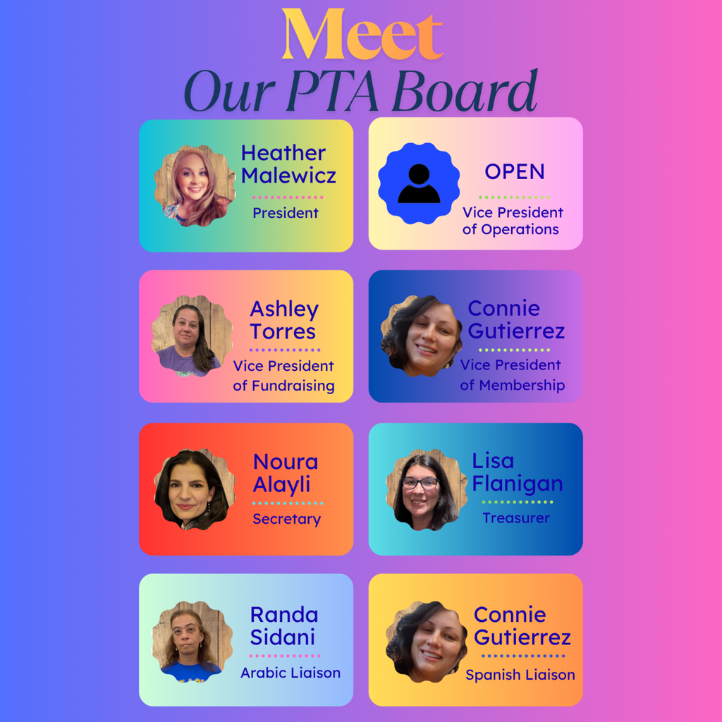 Meet Our PTA Board