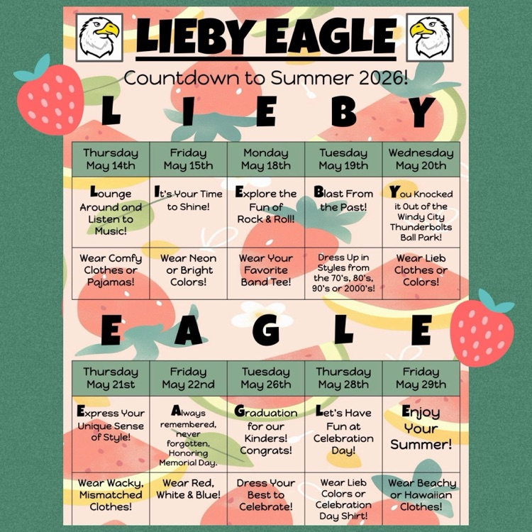 Lieby Eagle count down