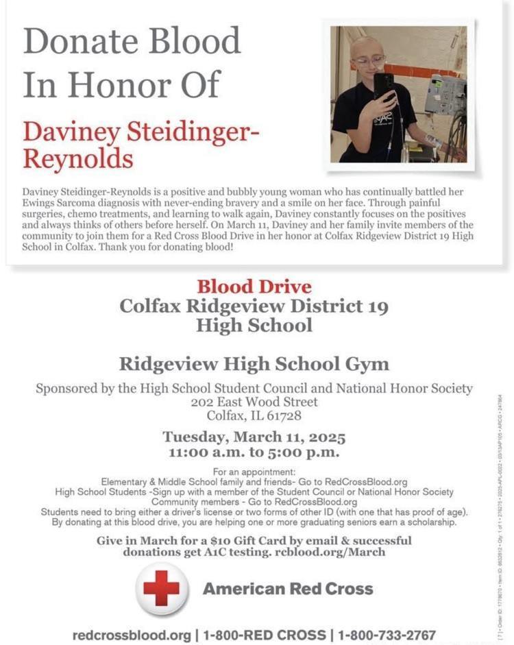 Ridgeview Blood Drive